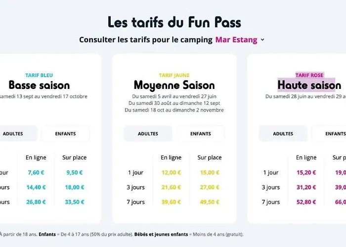 营地 Mobil-home 5 Personnes Dans Mar Estang 4 Etoiles Avec Acces A La *