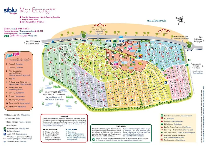Mobil-home 5 Personnes Dans Mar Estang 4 Etoiles Avec Acces A La 营地 *