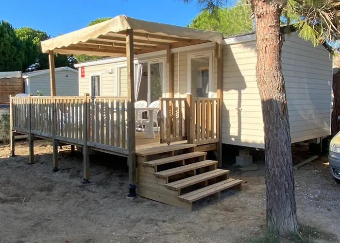 营地 Mobil-home 5 Personnes Dans Mar Estang 4 Etoiles Avec Acces A La
